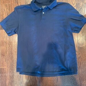 L.L. Bean men’s XLT polo navy cotton